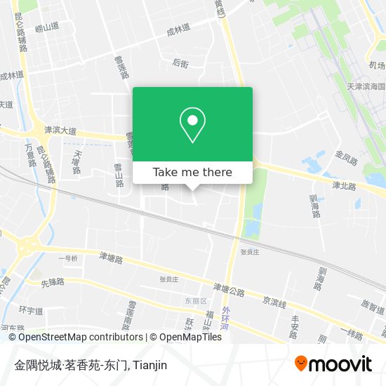 金隅悦城·茗香苑-东门 map