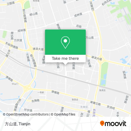 方山道 map