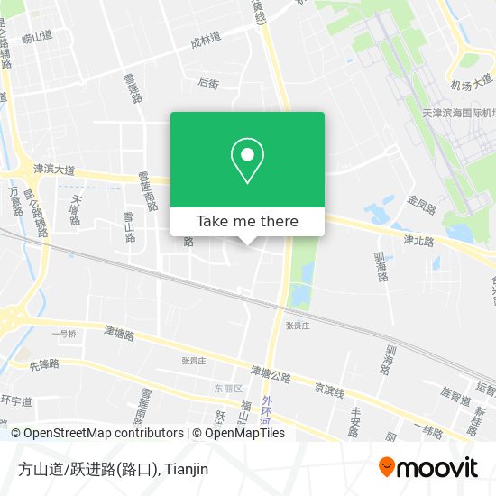 方山道/跃进路(路口) map