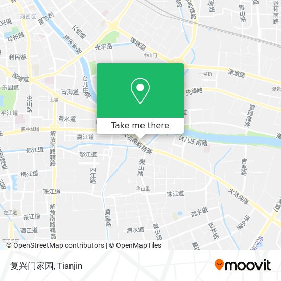 复兴门家园 map