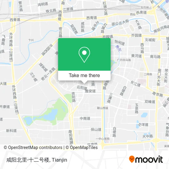 咸阳北里-十二号楼 map