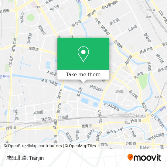 咸阳北路 map