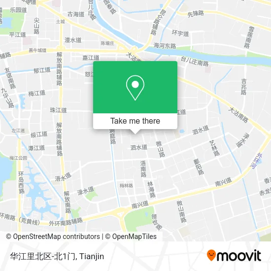 华江里北区-北1门 map