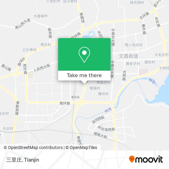 三里庄 map