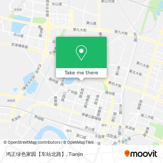 鸿正绿色家园【车站北路】 map