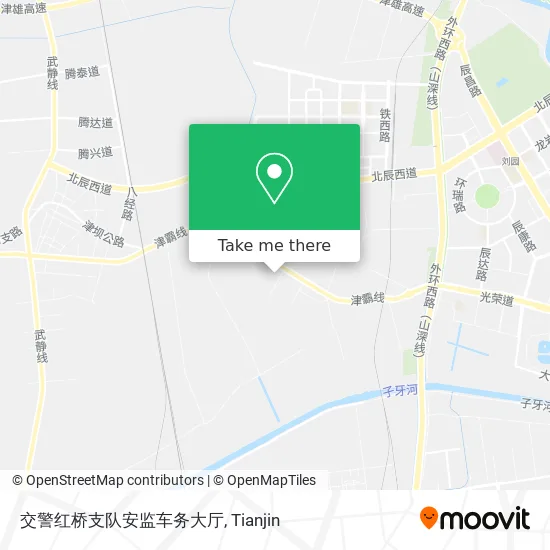 交警红桥支队安监车务大厅 map