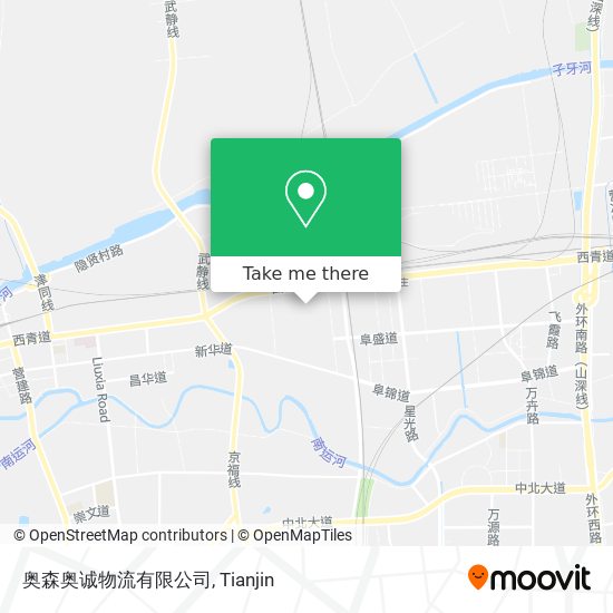 奥森奥诚物流有限公司 map
