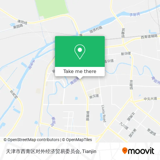 天津市西青区对外经济贸易委员会 map