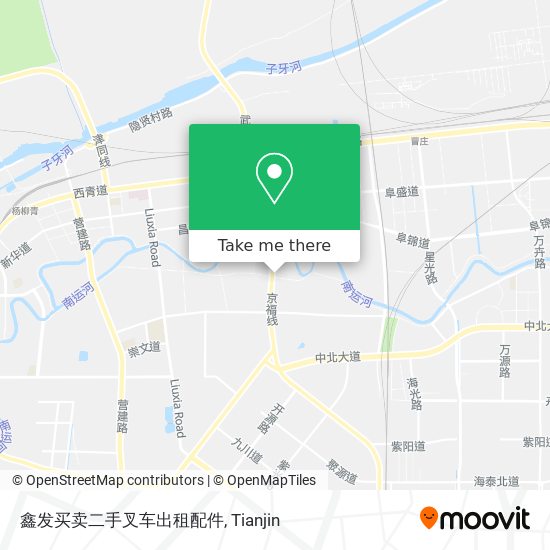 鑫发买卖二手叉车出租配件 map