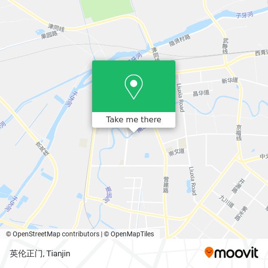 英伦正门 map