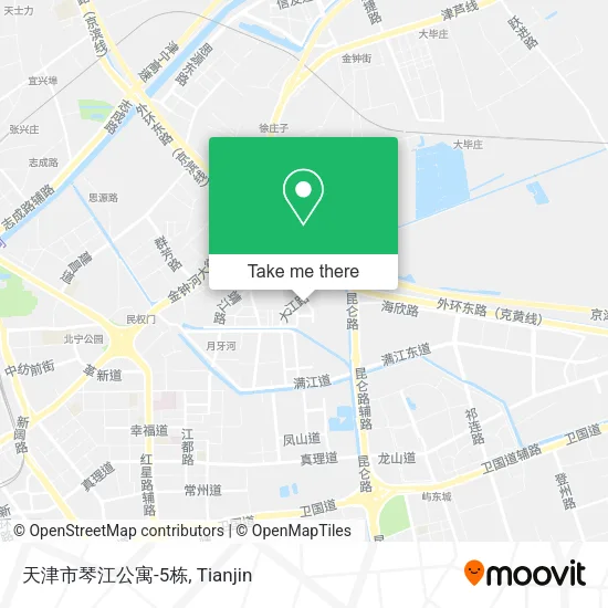 天津市琴江公寓-5栋 map