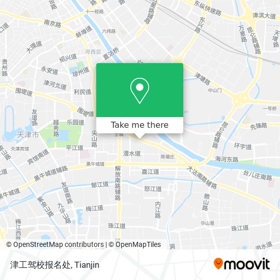 津工驾校报名处 map