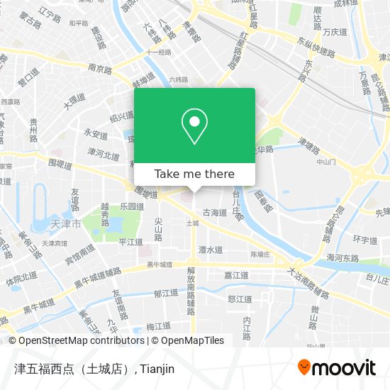 津五福西点（土城店） map