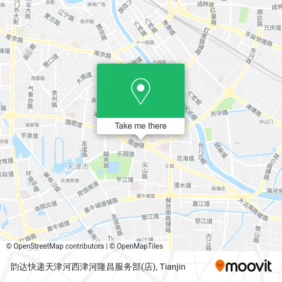 韵达快递天津河西津河隆昌服务部(店) map