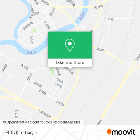 保玉超市 map