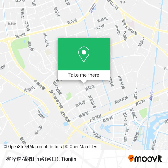睿泽道/鄱阳南路(路口) map