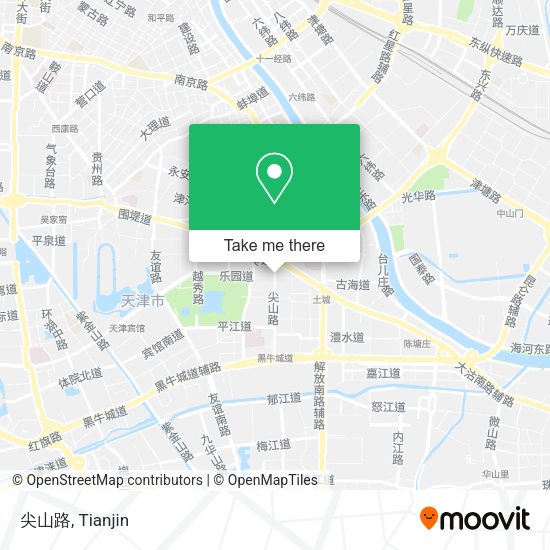 尖山路 map