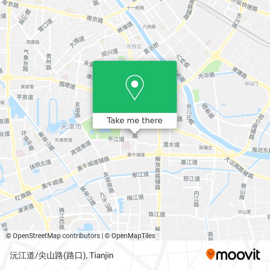 沅江道/尖山路(路口) map