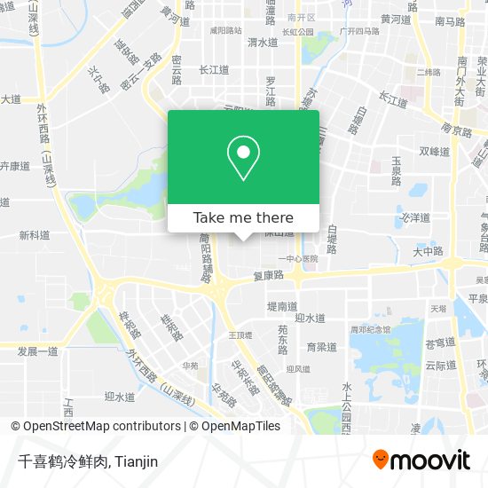 千喜鹤冷鲜肉 map