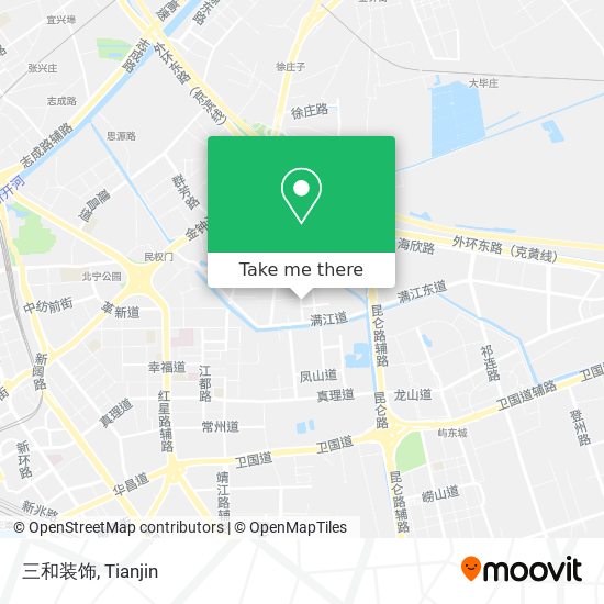 三和装饰 map