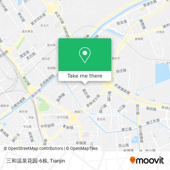 三和温泉花园-6栋 map