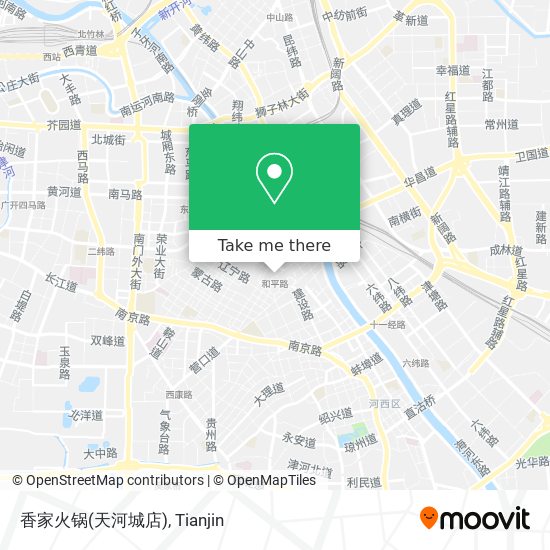 香家火锅(天河城店) map