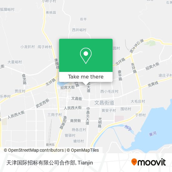 天津国际招标有限公司合作部 map