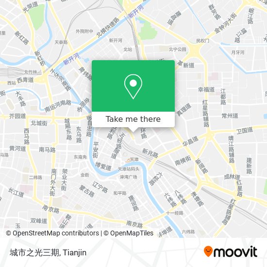城市之光三期 map