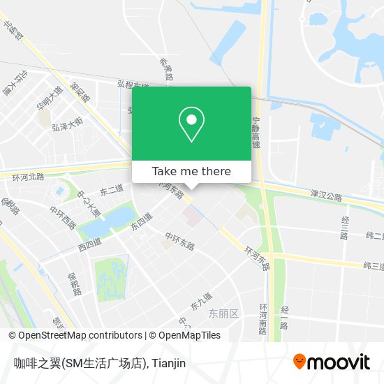 咖啡之翼(SM生活广场店) map