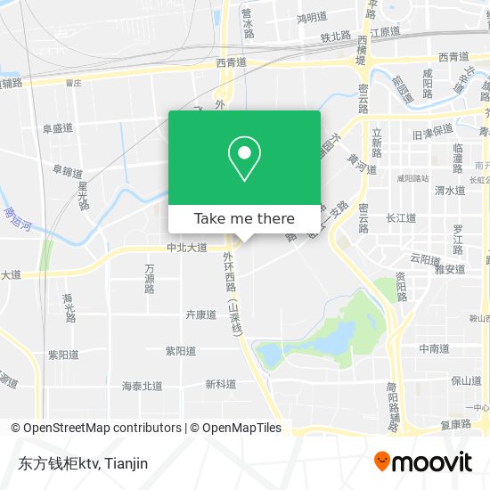 东方钱柜ktv map
