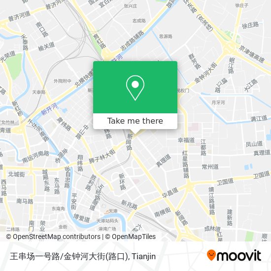 王串场一号路/金钟河大街(路口) map
