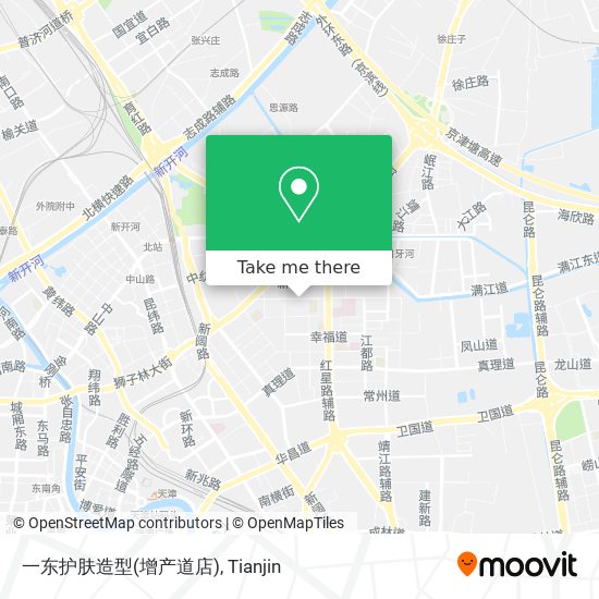 一东护肤造型(增产道店) map