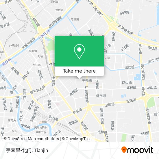 宇萃里-北门 map