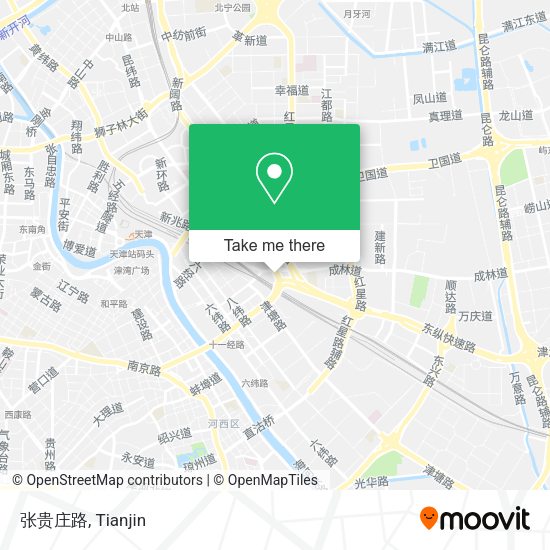 张贵庄路 map