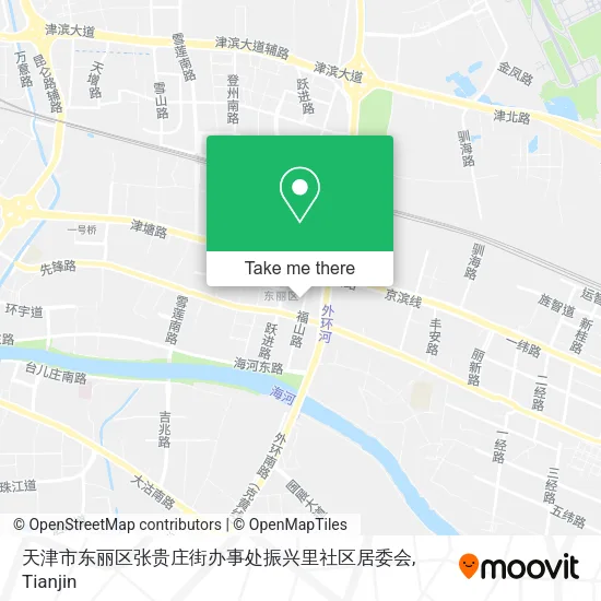天津市东丽区张贵庄街办事处振兴里社区居委会 map