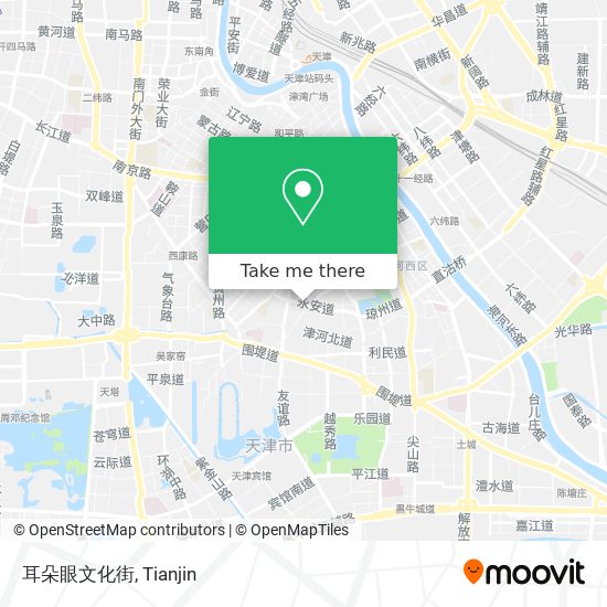 耳朵眼文化街 map