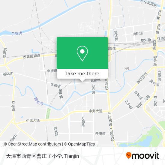 天津市西青区曹庄子小学 map