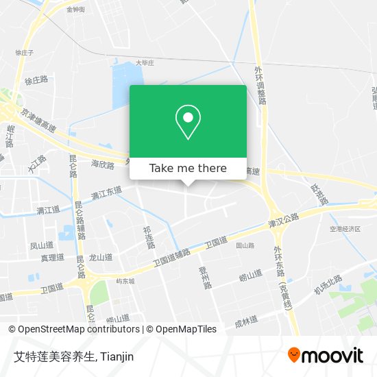 艾特莲美容养生 map