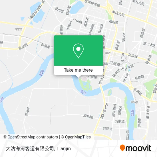 大沽海河客运有限公司 map