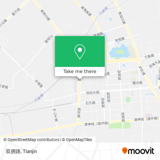 双拥路 map