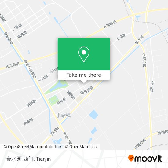 金水园-西门 map