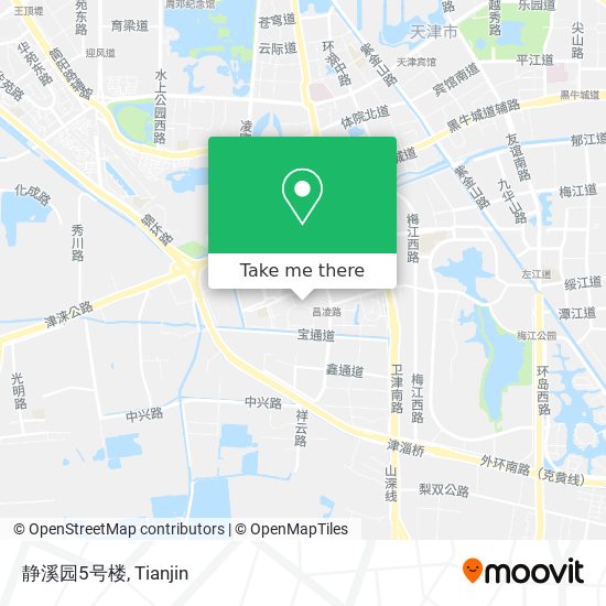 静溪园5号楼 map