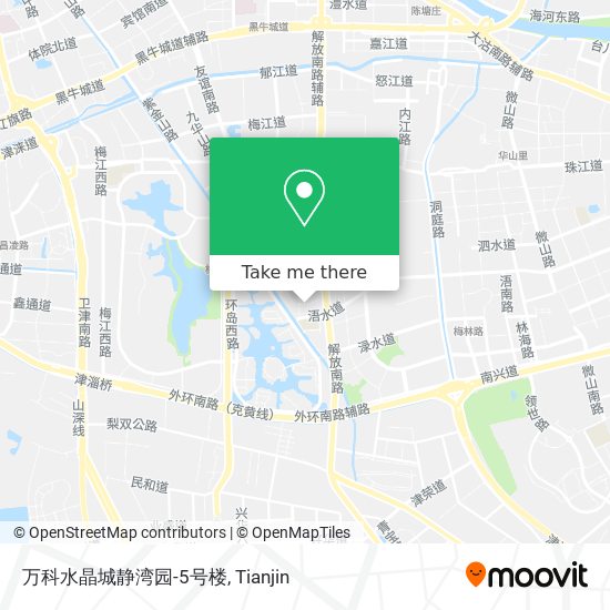 万科水晶城静湾园-5号楼 map