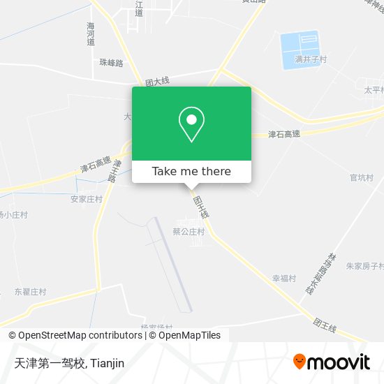 天津第一驾校 map