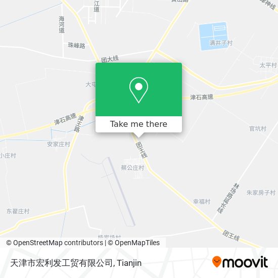 天津市宏利发工贸有限公司 map