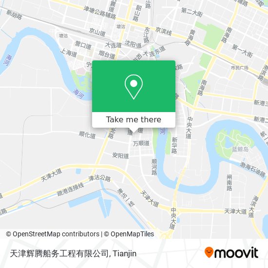天津辉腾船务工程有限公司 map