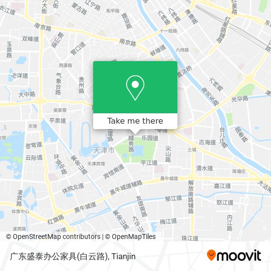 广东盛泰办公家具(白云路) map