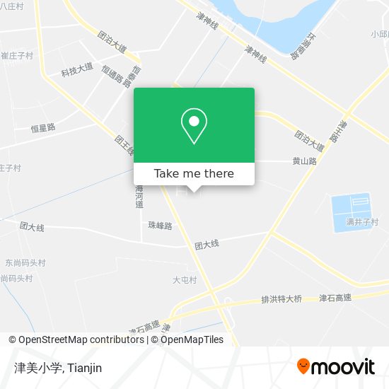 津美小学 map