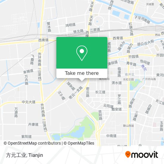 方元工业 map