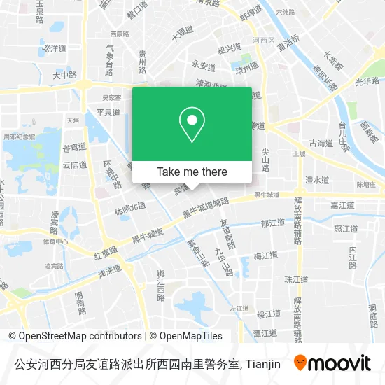 公安河西分局友谊路派出所西园南里警务室 map